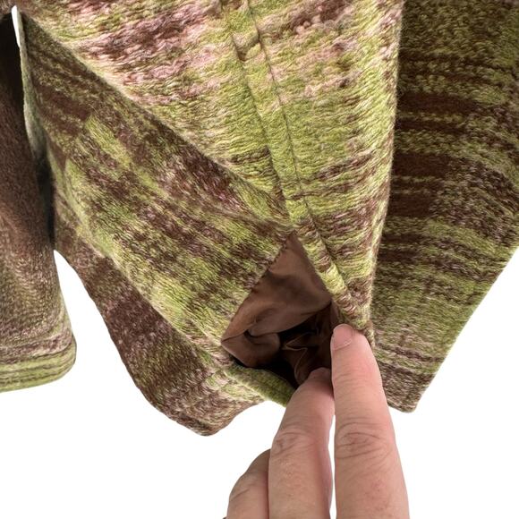 NEW Dex Clothing Harvest Plaid Open Front Jackets Sz XL - Picture 5 of 10